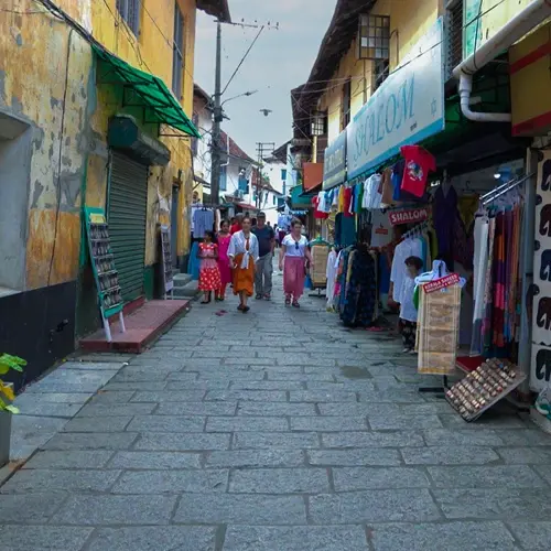 Historic Jew Town market in top must visit tourist places in Kochi Kerala travel guide