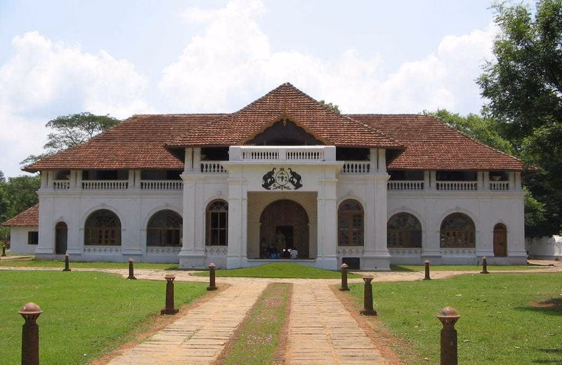 Beautiful Mattancherry Palace architecture in top must visit tourist places in Kochi Kerala travel guide